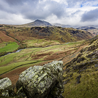 Buy canvas prints of  Eskdale Valley by Andy McGarry