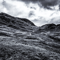 Buy canvas prints of  Hardknott Pass by Andy McGarry