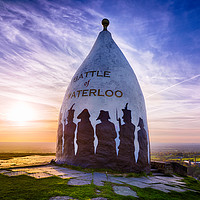Buy canvas prints of White Nancy Sunset by Andy McGarry