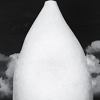 Buy canvas prints of White Nancy in Black and White by Andy McGarry