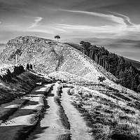 Buy canvas prints of Back Tor, from Mam Tor Great Ridge by Andy McGarry