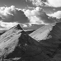 Buy canvas prints of Chrome Hill Black and White by Andy McGarry