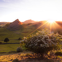 Buy canvas prints of Chrome Hill Sunset by Andy McGarry