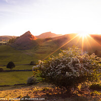 Buy canvas prints of Chrome Hill Sunset by Andy McGarry