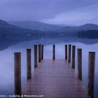 Buy canvas prints of Derwent Water pre Dawn by Andy McGarry