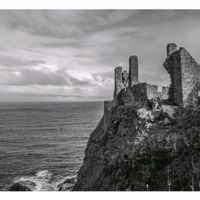 Buy canvas prints of dunluce castle by william sharpe