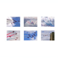 Buy canvas prints of six images, red arrows by william sharpe