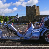 Buy canvas prints of carrickfergus viper charity run today by william sharpe
