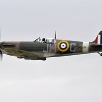 Buy canvas prints of Spitfire! by Ken Patterson