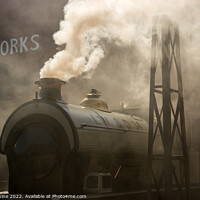 Buy canvas prints of Vintage Steam Train  by Sue Hairsine