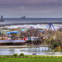 Buy canvas prints of The Seafront by Dave Emmerson