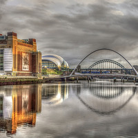 Buy canvas prints of The River Tyne by Dave Emmerson