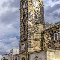 Buy canvas prints of St Hildas Church by Dave Emmerson