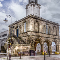 Buy canvas prints of South Shields Old Town Hall by Dave Emmerson