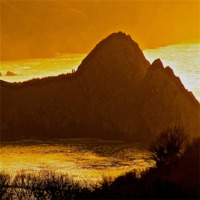 Buy canvas prints of Three Cliffs Bay by Eben Owen