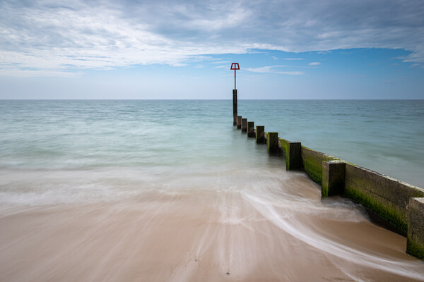A Serene Escape to Southbourne Beach Picture Board by Daniel Rose