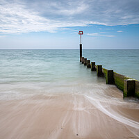 Buy canvas prints of A Serene Escape to Southbourne Beach by Daniel Rose