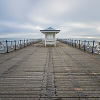 Buy canvas prints of Serene Swanage Pier View by Daniel Rose