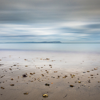 Buy canvas prints of Tranquil Isle of Wight Seascape by Daniel Rose