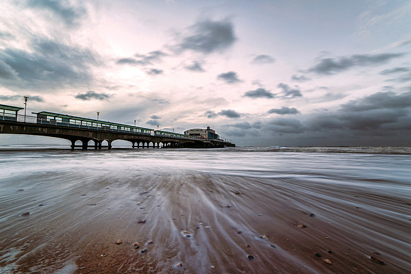 Tranquil Sunrise over Bournemouth Pier Picture Board by Daniel Rose