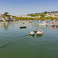 Buy canvas prints of Fowey from Polruan by Malcolm McHugh