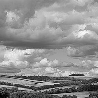 Buy canvas prints of South Downs Clouds by Malcolm McHugh