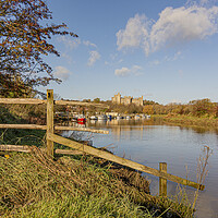 Buy canvas prints of Late autumn sun on the River Arun by Malcolm McHugh