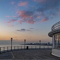Buy canvas prints of Days end at the Pier's end. by Malcolm McHugh