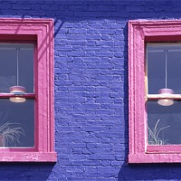 Buy canvas prints of Pink Windows by Malcolm McHugh