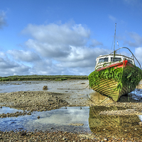 Buy canvas prints of Waiting for the tide by Malcolm McHugh