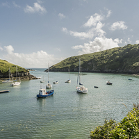 Buy canvas prints of Solva to St Bride's by Malcolm McHugh