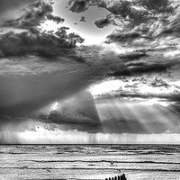 Buy canvas prints of Sun-rays and Showers by Malcolm McHugh