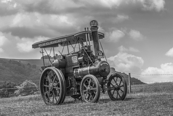 The Nostalgic Little Giant Tractor Picture Board by Malcolm McHugh