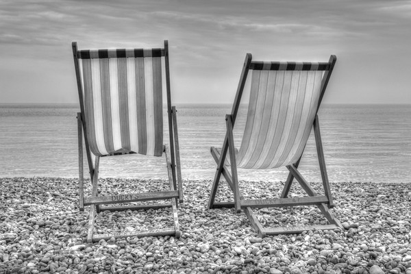 Shore Seats Picture Board by Malcolm McHugh