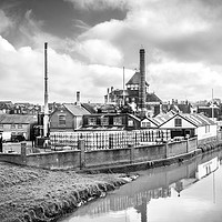 Buy canvas prints of Harveys Brewery - Lewes, East Sussex by Malcolm McHugh