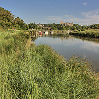 Buy canvas prints of The River Arun - Arundel, West Sussex, southern En by Malcolm McHugh