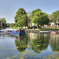 Buy canvas prints of Chichester Ship Canal - West Sussex by Malcolm McHugh