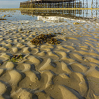 Buy canvas prints of Reflective Low Tide by Malcolm McHugh