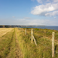 Buy canvas prints of Coastal Path Old and New by Malcolm McHugh