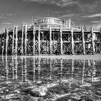 Buy canvas prints of Worthing Pier End by Malcolm McHugh