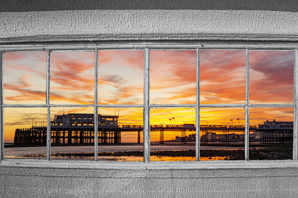 Evening Light behind the Windows Picture Board by Malcolm McHugh