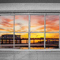 Buy canvas prints of Evening Light behind the Windows by Malcolm McHugh