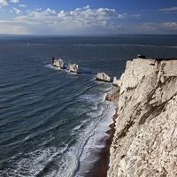 Buy canvas prints of The needles, Isle of White by Stephen Prosser
