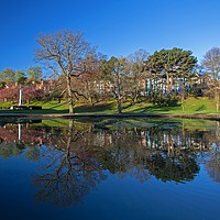 Buy canvas prints of Alexandra park, early morning by Stephen Prosser