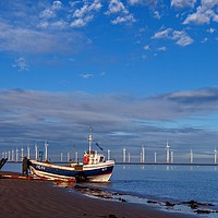 Buy canvas prints of A working beach by Stephen Prosser