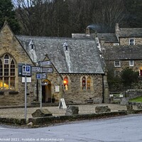 Buy canvas prints of Blanchland Village Northumberland by Martyn Arnold
