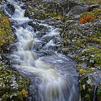 Buy canvas prints of Barrow Beck Waterfall from Ashness Bridge, Lake District by Martyn Arnold