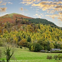 Buy canvas prints of Lake District Fells Near Keswick by Martyn Arnold