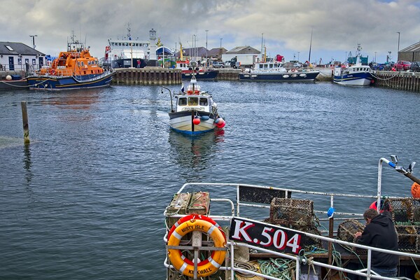 Kirkwall Harbour, Orkney Islands Picture Board by Martyn Arnold
