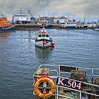 Buy canvas prints of Kirkwall Harbour, Orkney Islands by Martyn Arnold